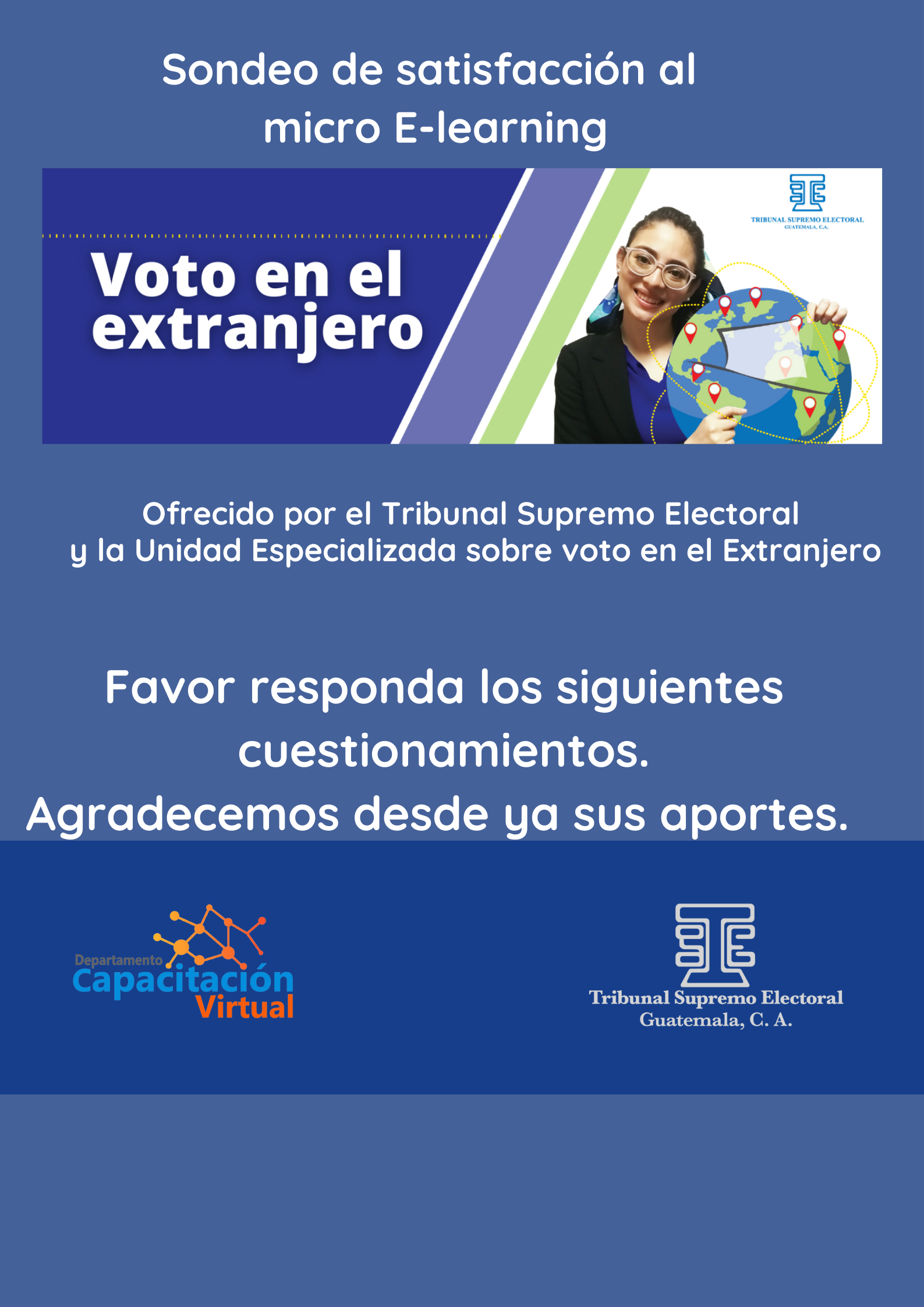 sondeo voto